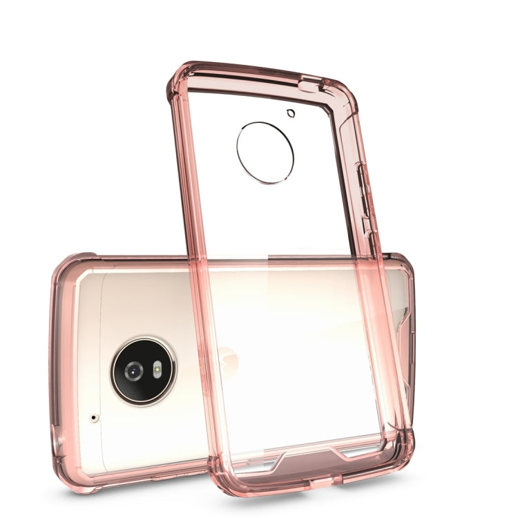 For Motorola G5 Acrylic + TPU Transparent Armor Protective Case