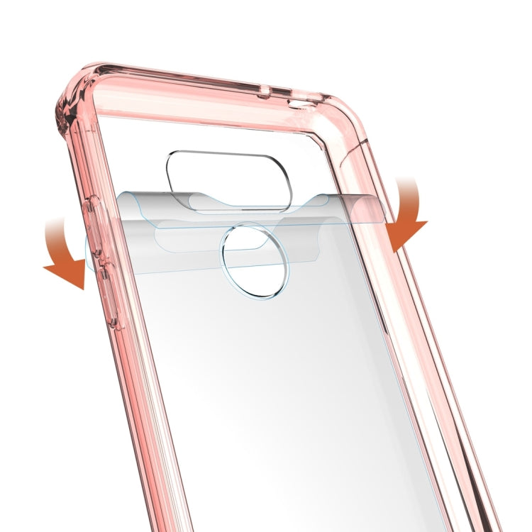 For LG G6 Acrylic + TPU Transparent Armor Protective Case