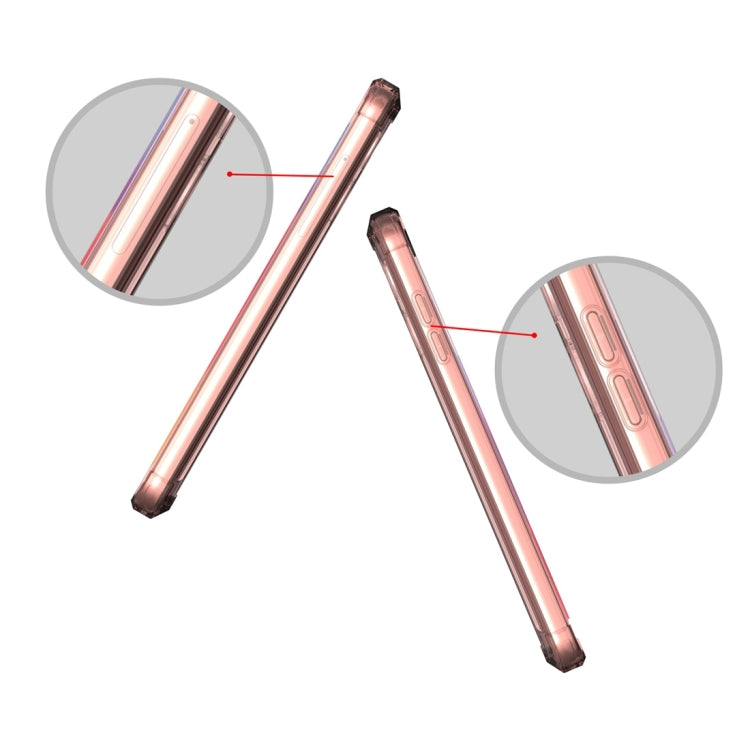 For LG G6 Acrylic + TPU Transparent Armor Protective Case