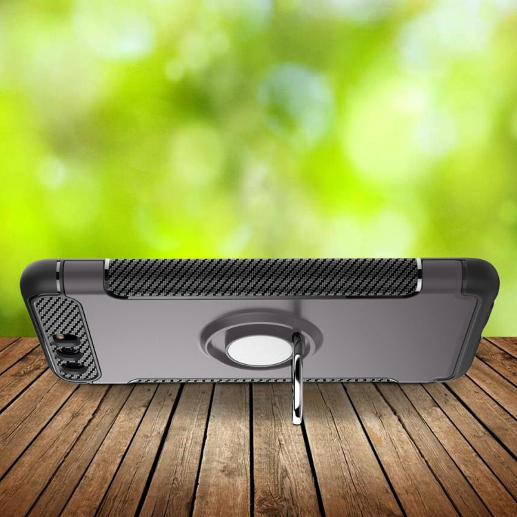 For Huawei P10 Plus Magnetic 360 Degree Rotation Ring Armor Protective Case