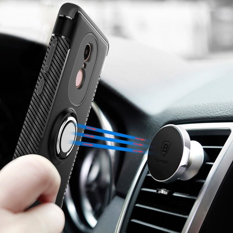 For Xiaomi Redmi Note 4X Magnetic 360 Degree Rotation Ring Armor Protective Case