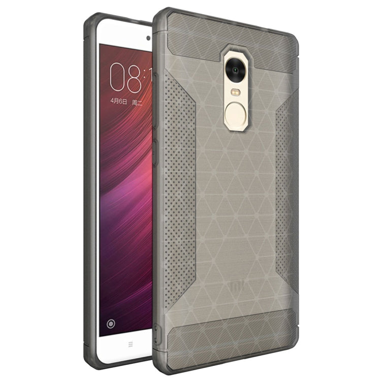 For Xiaomi Redmi Note 4 & Redmi Note 4X TPU Frosted Anti-slip Protective Back Cover Case