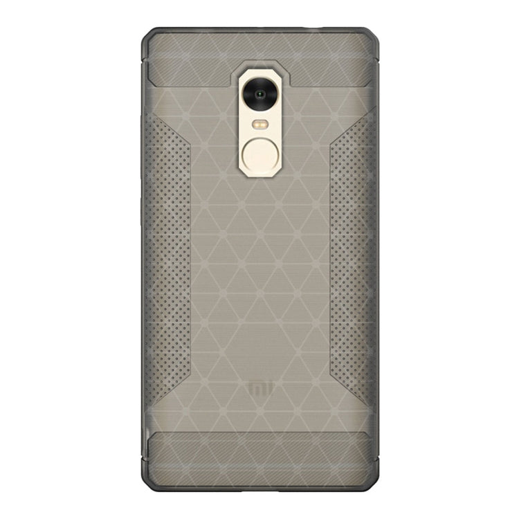 For Xiaomi Redmi Note 4 & Redmi Note 4X TPU Frosted Anti-slip Protective Back Cover Case