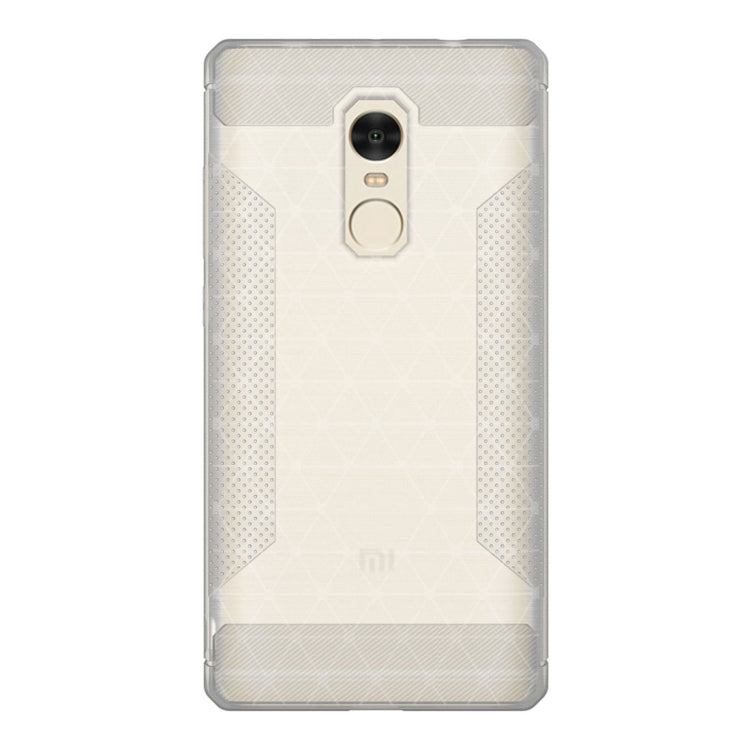 For Xiaomi Redmi Note 4 & Redmi Note 4X TPU Frosted Anti-slip Protective Back Cover Case