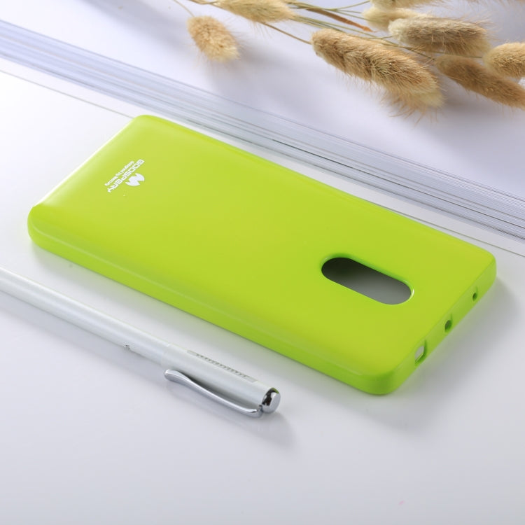 GOOSPERY PEARL JELLY Series for Xiaomi Redmi Note 4 / 4X Full Coverage TPU Protective Back Cover Case