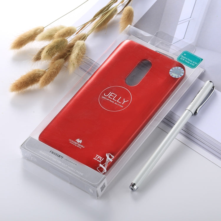 GOOSPERY PEARL JELLY Series for Xiaomi Redmi Note 4 / 4X Full Coverage TPU Protective Back Cover Case