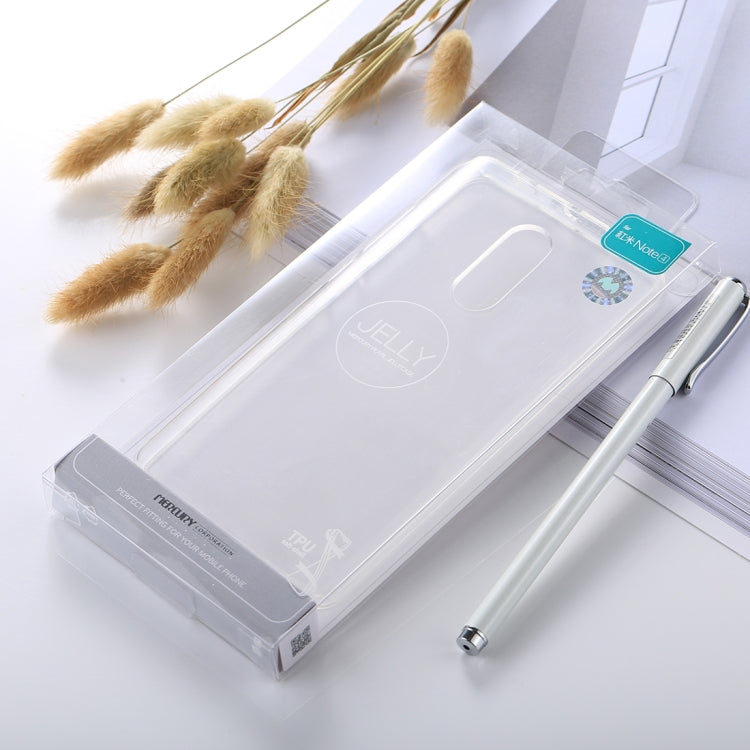 GOOSPERY PEARL JELLY Series for Xiaomi Redmi Note 4 / 4X Full Coverage TPU Protective Back Cover Case