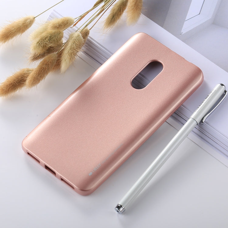 GOOSPERY I JELLY METAL Series for Xiaomi Redmi Note 4 Full Coverage TPU Protective Back Cover Case