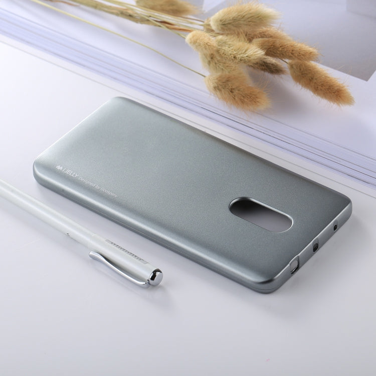GOOSPERY I JELLY METAL Series for Xiaomi Redmi Note 4 Full Coverage TPU Protective Back Cover Case