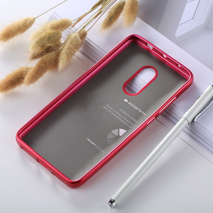 GOOSPERY I JELLY METAL Series for Xiaomi Redmi Note 4 Full Coverage TPU Protective Back Cover Case