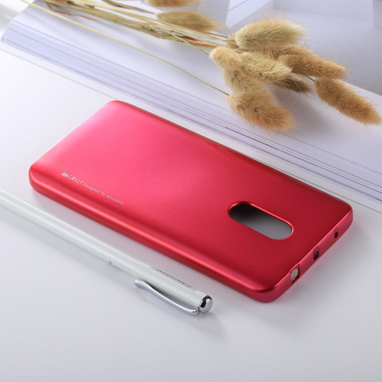 GOOSPERY I JELLY METAL Series for Xiaomi Redmi Note 4 Full Coverage TPU Protective Back Cover Case