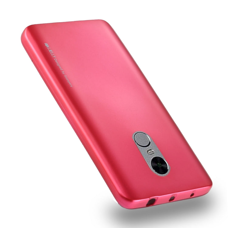 GOOSPERY I JELLY METAL Series for Xiaomi Redmi Note 4 Full Coverage TPU Protective Back Cover Case
