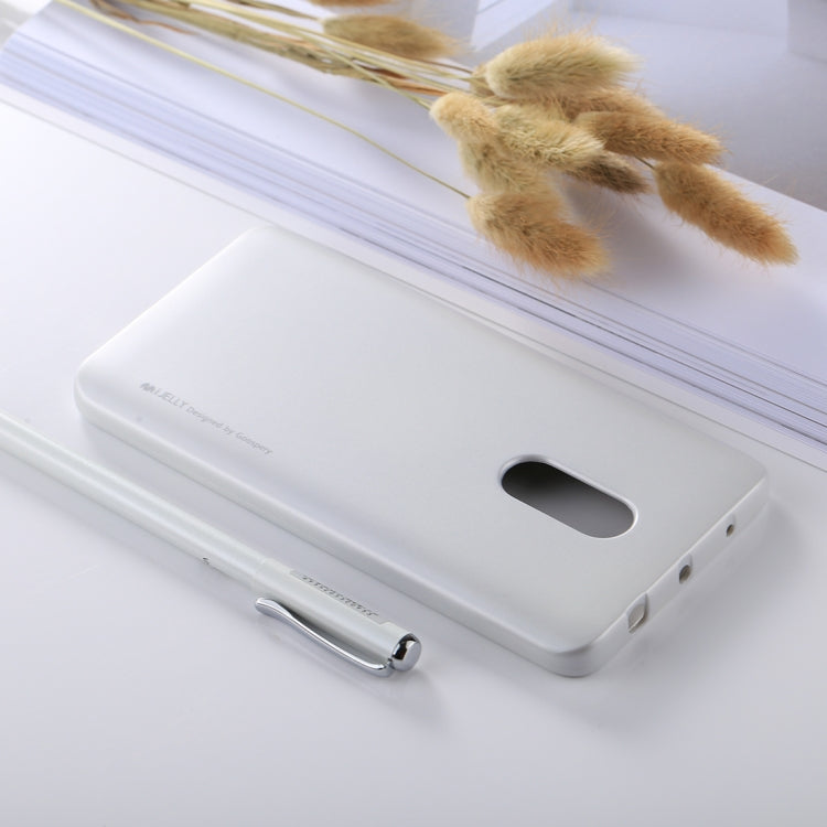 GOOSPERY I JELLY METAL Series for Xiaomi Redmi Note 4 Full Coverage TPU Protective Back Cover Case