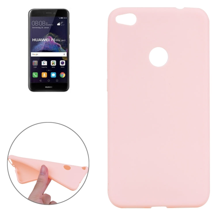 For Huawei P8 Lite (2017) Soft TPU Protective Back Cover Case