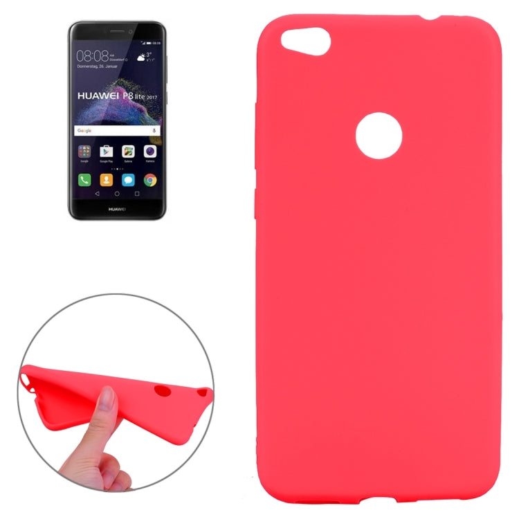 For Huawei P8 Lite (2017) Soft TPU Protective Back Cover Case