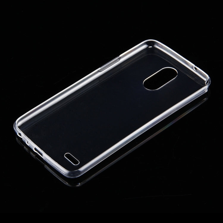 50 PCS for LG Stylus 3 0.75mm Ultra-thin Transparent TPU Protective Case