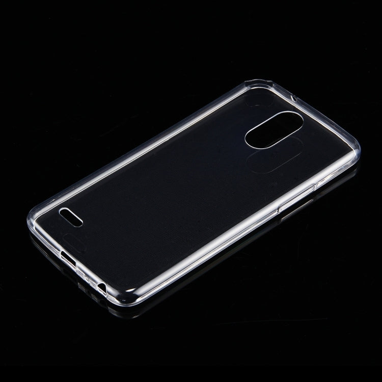 For LG Stylus 3 0.75mm Ultra-thin Transparent TPU Protective Case(Transparent)