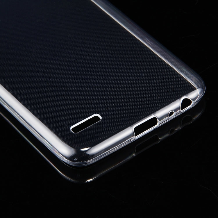 For LG X power2 0.75mm Ultra-thin Transparent TPU Protective Case(Transparent)