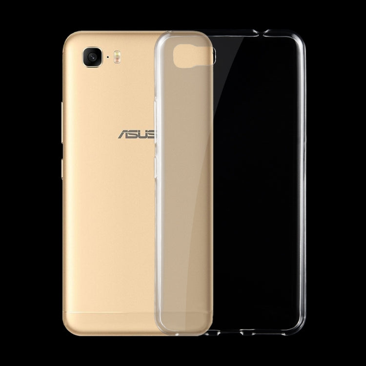 For Asus Zenfone 3s Max / ZC521TL 0.75mm Ultra-thin Transparent TPU Protective Case(Transparent)