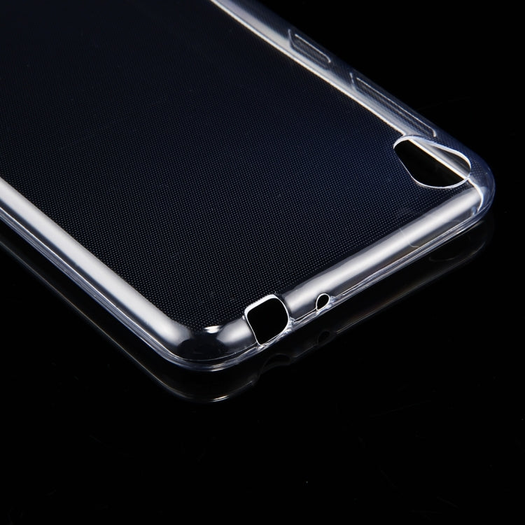 50 PCS for Asus ZenFone Live / ZB501KL 0.75mm Ultra-thin Transparent TPU Protective Case