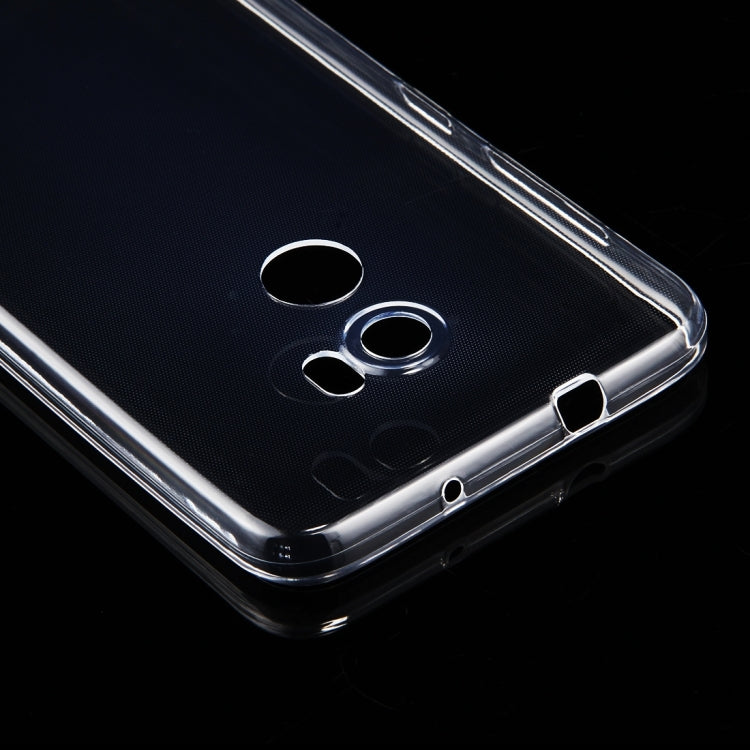 For HTC One X10 0.75mm Ultra-thin Transparent TPU Protective Case(Transparent)
