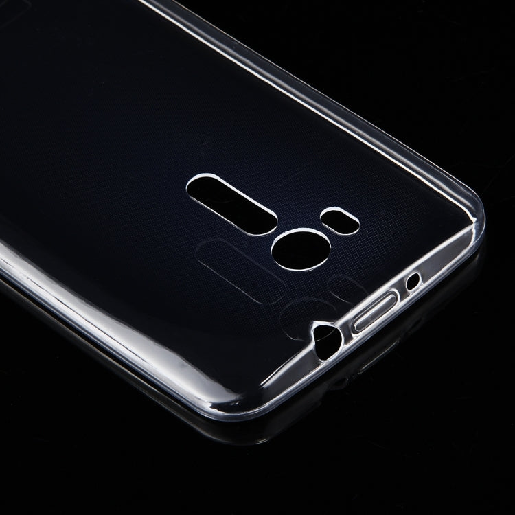 50 PCS for Asus ZenFone Go / ZB552KL 0.75mm Ultra-thin Transparent TPU Protective Case