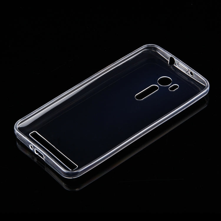 For Asus ZenFone Go / ZB552KL 0.75mm Ultra-thin Transparent TPU Protective Case(Transparent)