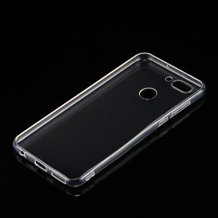 For Huawei nova 2 Plus 0.75mm TPU Transparent Protective Case Back Cover Shell(Transparent)