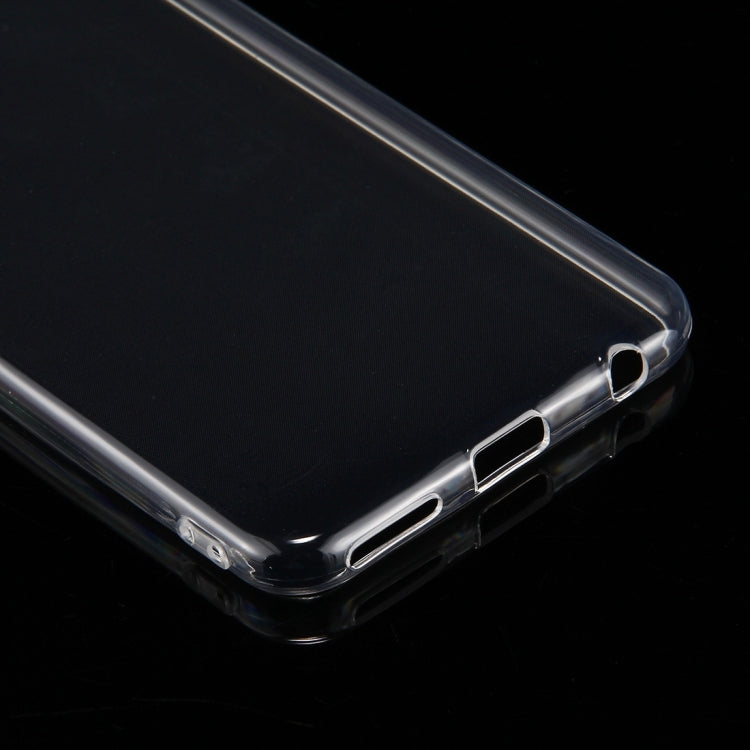 For Huawei nova 2 Plus 0.75mm TPU Transparent Protective Case Back Cover Shell(Transparent)