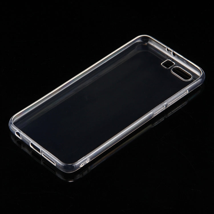 50 PCS for Huawei Honor 9 0.75mm TPU Transparent Protective Case Back Cover Shell