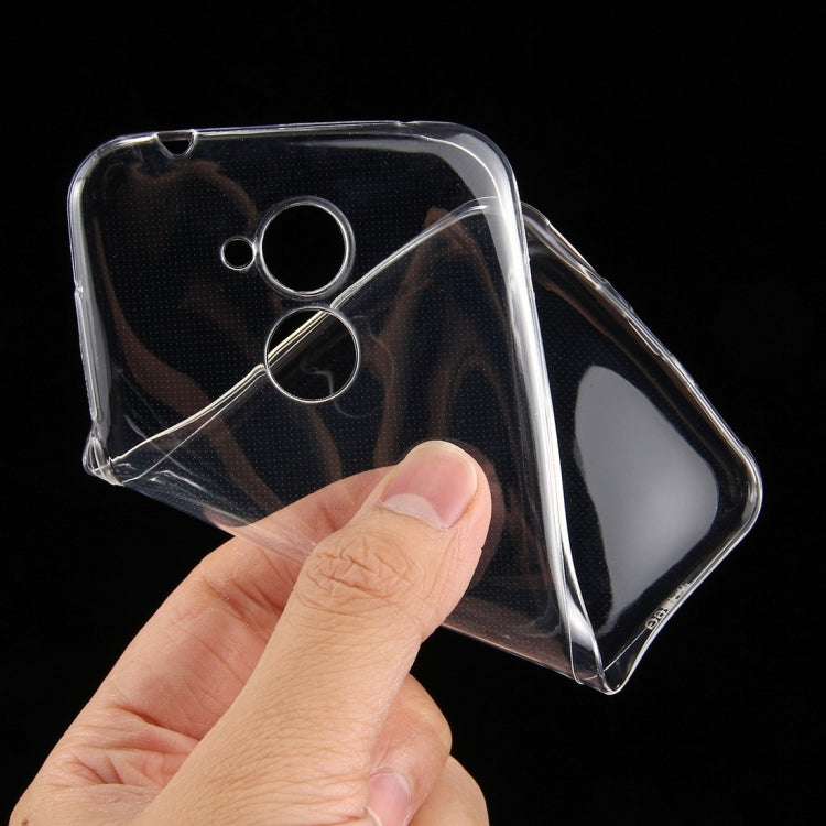 For Huawei Honor 6A 0.75mm TPU Transparent Protective Case Back Cover Shell(Transparent)