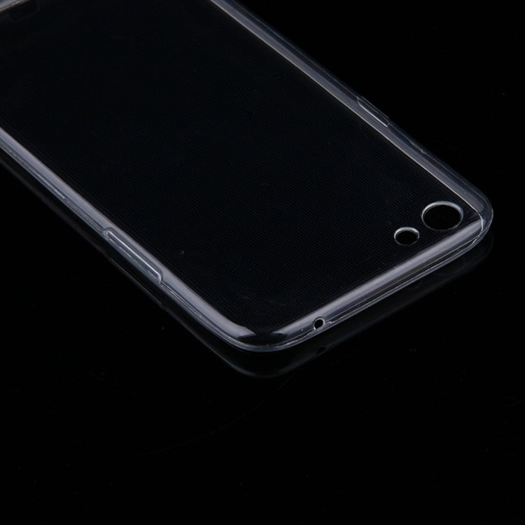 50 PCS for Oppo R9s Plus 0.75mm Ultra-thin Transparent TPU Protective Case(Transparent)