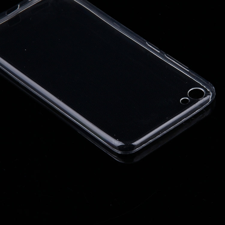 50 PCS for Vivo Y67 0.75mm Ultra-thin Transparent TPU Protective Case(Transparent)