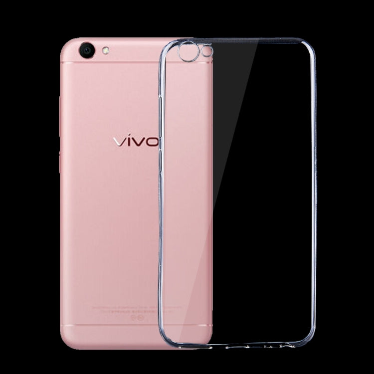 For vivo Y67 0.75mm Ultra-thin Transparent TPU Protective Case(Transparent)