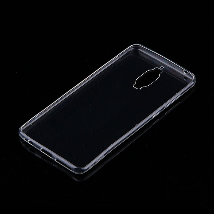 50 PCS for Huawei Mate 9 Pro 0.75mm Ultra-thin Transparent TPU Protective Case(Transparent)