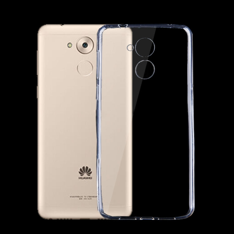 For Huawei Enjoy 6S 0.75mm Ultra-thin Transparent TPU Protective Case(Transparent)