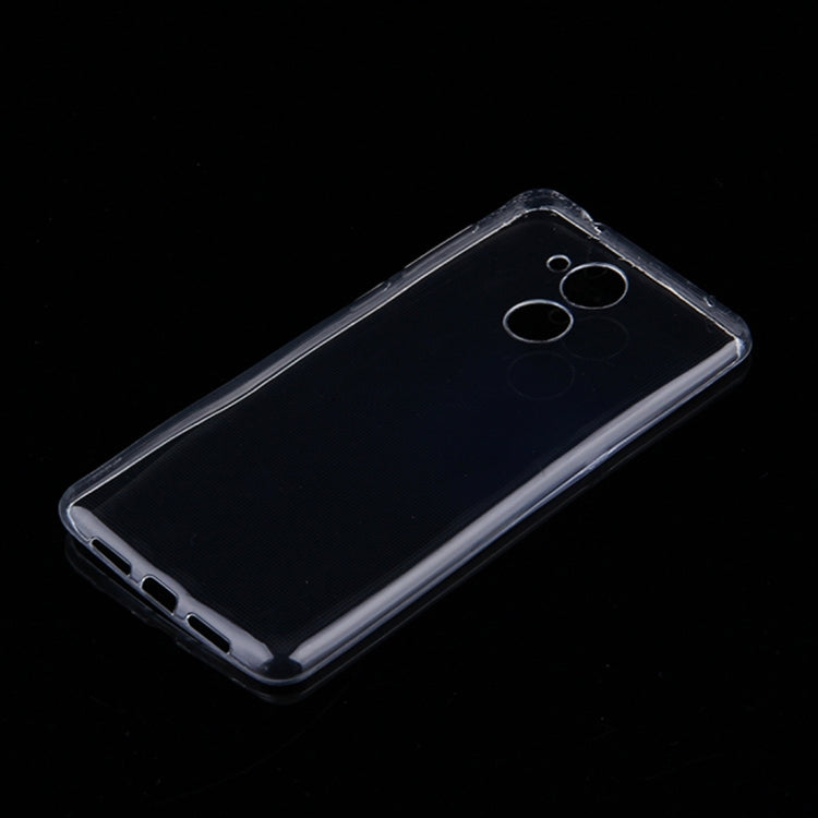 For Huawei Enjoy 6S 0.75mm Ultra-thin Transparent TPU Protective Case(Transparent)
