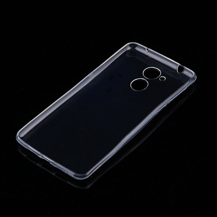 50 PCS for Huawei Enjoy 6S 0.75mm Ultra-thin Transparent TPU Protective Case(Transparent)
