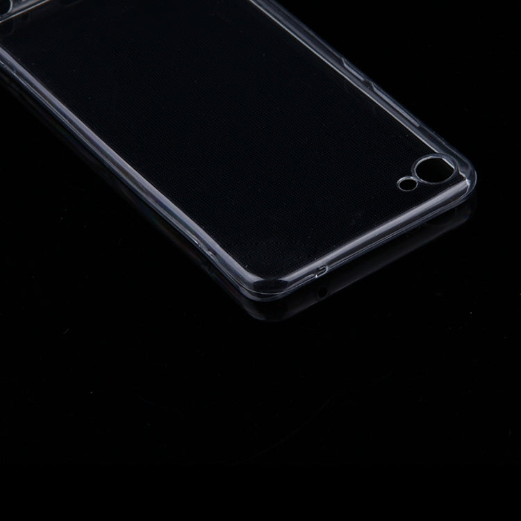 50 PCS for Meizu Meilan X 0.75mm Ultra-thin Transparent TPU Protective Case(Transparent)
