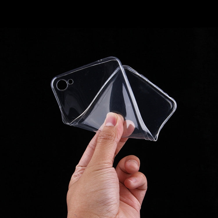 50 PCS for Meizu Meilan X 0.75mm Ultra-thin Transparent TPU Protective Case(Transparent)