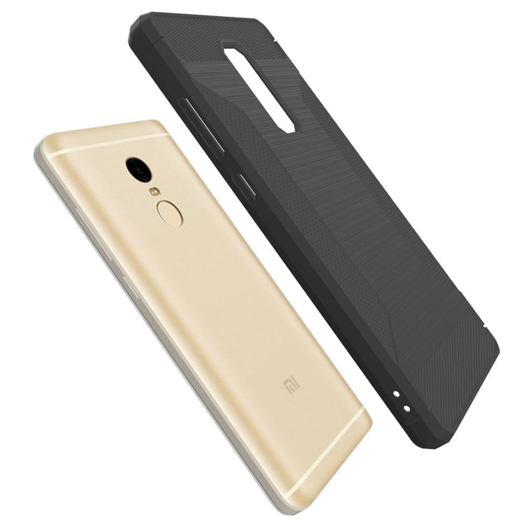 For Xiaomi Redmi Note 4X Brushed Texture TPU Anti-slip Soft Protective Case