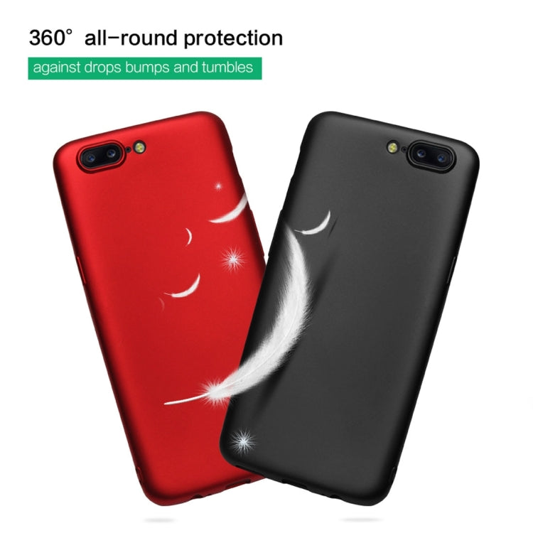 OCUBE for OnePlus 5 Metal Paint TPU Protective Back Cover Case