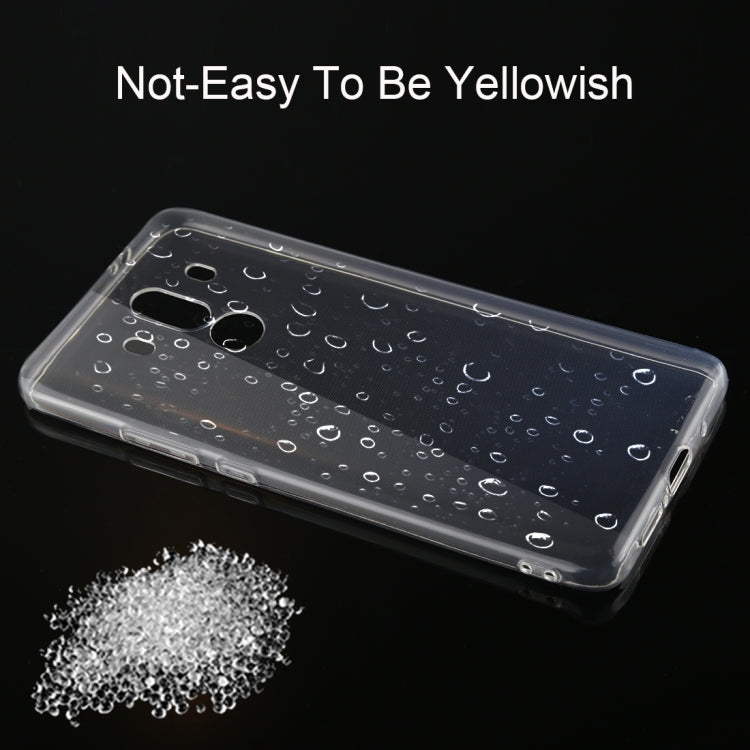 For Huawei Mate 10 Pro 0.75mm Ultra-thin Transparent TPU Protective Case (Transparent)