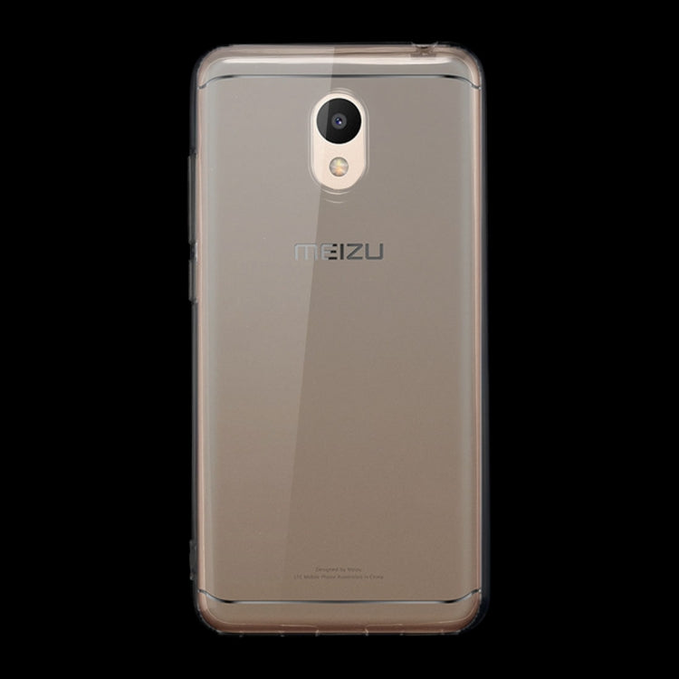 For Meizu M6 0.75mm Ultra-thin Transparent TPU Protective Case (Transparent)