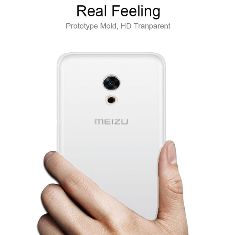 For Meizu M6 0.75mm Ultra-thin Transparent TPU Protective Case (Transparent)