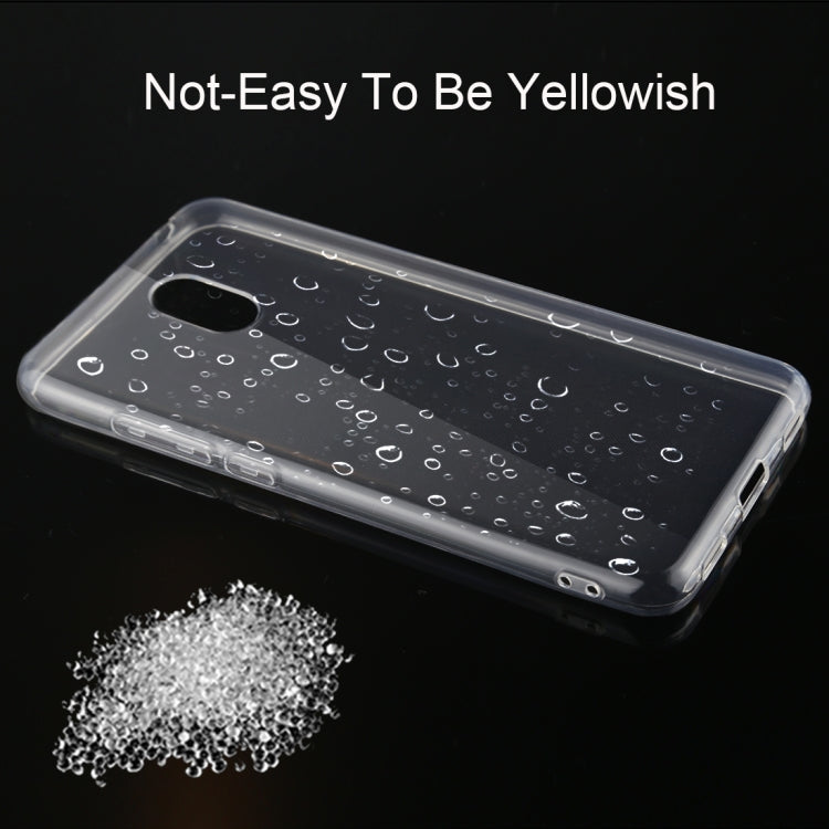 For Meizu M6 0.75mm Ultra-thin Transparent TPU Protective Case (Transparent)