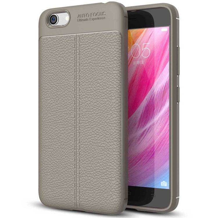 For Vivo Y66 Litchi Texture Soft TPU Protective Case