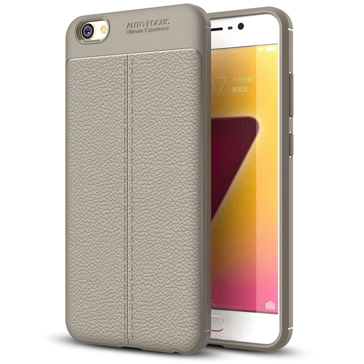 For Vivo Y67 / V5 Litchi Texture Soft TPU Protective Case