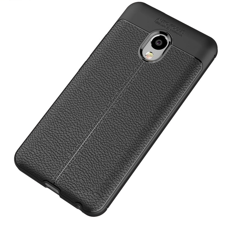For Meizu M5 Note Litchi Texture Soft TPU Protective Case