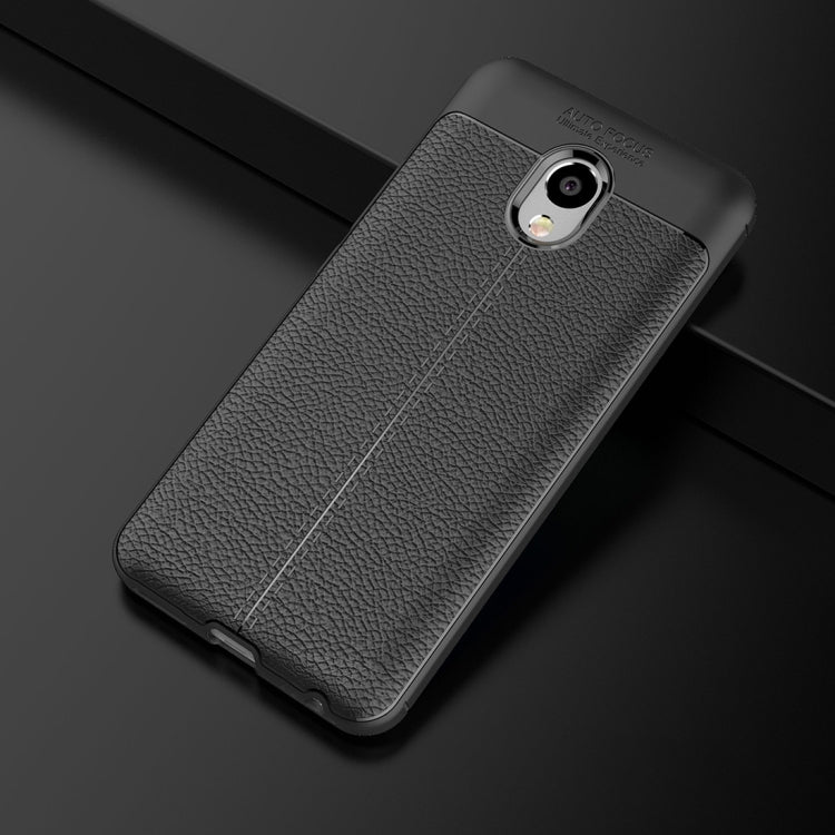 For Meizu M5 Note Litchi Texture Soft TPU Protective Case